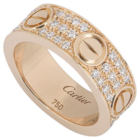 cariter love ring|cartier rose gold love rings.